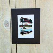 Load image into Gallery viewer, "Stephen King Book Stack" Print