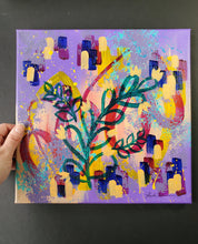 Load image into Gallery viewer, "First Apartment", 12"x12", Abstract Acrylic Painting