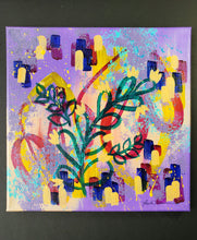 Load image into Gallery viewer, "First Apartment", 12"x12", Abstract Acrylic Painting