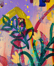 Load image into Gallery viewer, "First Apartment", 12"x12", Abstract Acrylic Painting