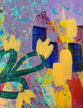 Load image into Gallery viewer, "First Apartment", 12"x12", Abstract Acrylic Painting