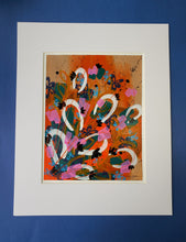 Load image into Gallery viewer, New Girl Series, "Prank Sinatra", 11"x14", Original Abstract Acrylic Painting