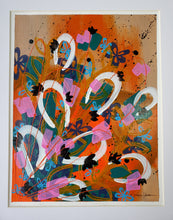 Load image into Gallery viewer, New Girl Series, "Prank Sinatra", 11"x14", Original Abstract Acrylic Painting