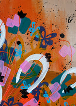 Load image into Gallery viewer, New Girl Series, "Prank Sinatra", 11"x14", Original Abstract Acrylic Painting