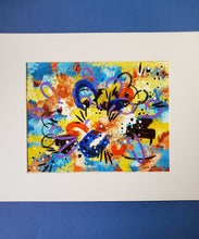 Load image into Gallery viewer, "Autumn Creek" 11"x14" Original Abstract Acrylic Painting