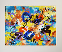 Load image into Gallery viewer, "Autumn Creek" 11"x14" Original Abstract Acrylic Painting