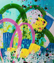 Load image into Gallery viewer, "Let's Go Home" Original Abstract Acrylic Painting