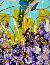 Load image into Gallery viewer, "Lilac" Original Abstract Acrylic Painting