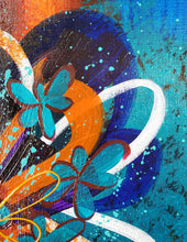 Load image into Gallery viewer, "Secret Spot By the Creek" original abstract acrylic painting