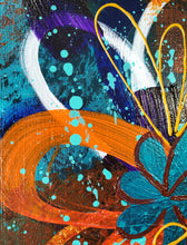 Load image into Gallery viewer, "Secret Spot By the Creek" original abstract acrylic painting