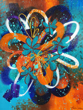 Load image into Gallery viewer, "Secret Spot By the Creek" original abstract acrylic painting