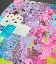 Load image into Gallery viewer, "Rave" Abstract Acrylic Painting on Canvas