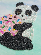Load image into Gallery viewer, Baby Panda and Donut Bead Art
