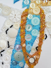 Load image into Gallery viewer, Rick and Morty Button & Bead Art