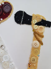 Load image into Gallery viewer, Rick and Morty Button & Bead Art