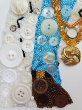 Load image into Gallery viewer, Rick and Morty Button & Bead Art