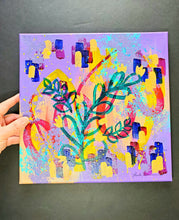 Load image into Gallery viewer, "First Apartment", 12"x12", Abstract Acrylic Painting