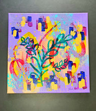 Load image into Gallery viewer, "First Apartment", 12"x12", Abstract Acrylic Painting