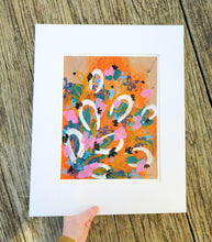 Load image into Gallery viewer, New Girl Series, "Prank Sinatra", 11"x14", Original Abstract Acrylic Painting