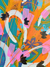 Load image into Gallery viewer, New Girl Series, "Prank Sinatra", 11"x14", Original Abstract Acrylic Painting