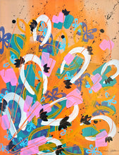 Load image into Gallery viewer, New Girl Series, "Prank Sinatra", 11"x14", Original Abstract Acrylic Painting