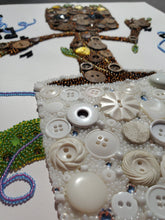 Load image into Gallery viewer, Baby Goot Button Art, Guardians of the Galaxy Art, Marvel Fan Gifts, Comic Book Art, MCU Art, Nerdy Decor, One-of-a-kind Gifts for him