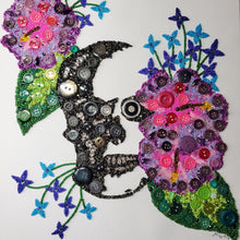Load image into Gallery viewer, Hibiscus and Skull Bead Art