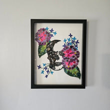 Load image into Gallery viewer, Hibiscus and Skull Bead Art