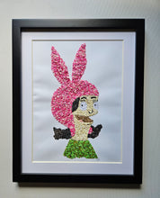 Load image into Gallery viewer, Louise Belcher wall art, Paper Mosaic, Bob's Burgers Fan Art