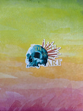 Load image into Gallery viewer, Til Death Do Us Art Vinyl Sticker, Art Sticker, Gift for Artist, Artist Gift, Artist Sticker, Emo Sticker, Goth Art, Sticker for laptop