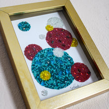 Load image into Gallery viewer, Teal Geometric Original
