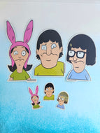 Uncomfortable Belcher Kids, Bob's Burgers Sticker Set, Bob's Burgers Art, Bob's Burgers Gifts