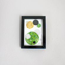 Load image into Gallery viewer, Green Geometric Bead Art
