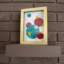 Load image into Gallery viewer, Teal Geometric Original
