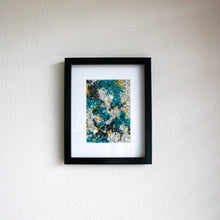 Load image into Gallery viewer, "Teal Sky" Abstract Bead Art Original
