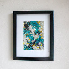 Load image into Gallery viewer, "Teal Sky" Abstract Bead Art Original
