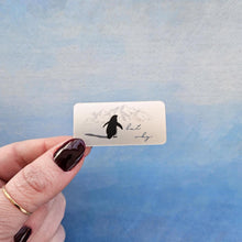 Load image into Gallery viewer, But Why Nihilist Penguin Sticker
