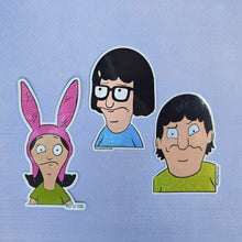 Load image into Gallery viewer, Bob's Burgers Belcher Kids Sticker Set
