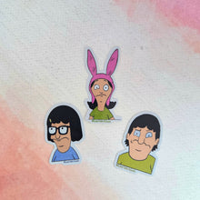 Load image into Gallery viewer, Bob's Burgers Belcher Kids Sticker Set
