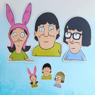 Bob's Burgers Belcher Kids Sticker Set