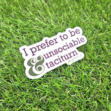Load image into Gallery viewer, Pride and Prejudice Vinyl Stickers
