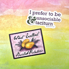Load image into Gallery viewer, Pride and Prejudice Vinyl Stickers
