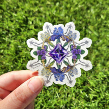 Load image into Gallery viewer, Birth Month Stone &amp; Flower Sticker
