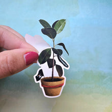 Load image into Gallery viewer, Luffy The Rubber Plant Sticker
