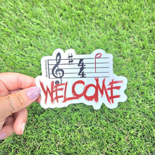 Load image into Gallery viewer, Welcome Sticker
