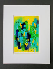 Load image into Gallery viewer, &quot;Secret Laboratory&quot;, 5&quot;x7&quot;, Original Abstract Acrylic Painting
