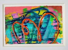Load image into Gallery viewer, &quot;Fast Lane&quot;, 5&quot;x7&quot;, Original Abstract Acrylic Painting
