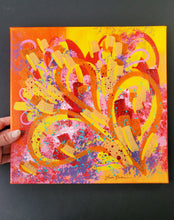 Load image into Gallery viewer, &quot;First Love&quot;, 12&quot;x12&quot;, Original Abstract Acrylic Painting
