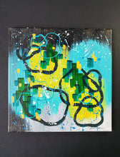 Load image into Gallery viewer, &quot;City Nights&quot;, 12&quot;x12&quot;, Original Abstract Acrylic Painting
