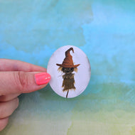 Scarecrow Sticker, Halloween Sticker, Spooky Stickers, Sticker for Laptop, Scary Sticker, Spooky Season Sticker, Scarecrow art, Waterproof